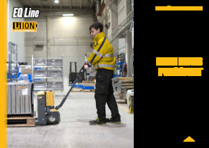 Transpaleta elec. de conductor acompañante Caterpillar NPP20QBL