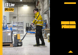 Transpaleta elec. de conductor acompañante Caterpillar NPP20QBL