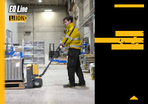 Transpaleta elec. de conductor acompañante Caterpillar NPP20QBL