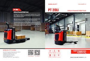 Transpaleta elec. de conductor acompañante Noblelift PT20Li