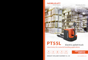Transpaleta elec. de conductor acompañante Noblelift PT55L