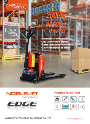 Transpaleta elec. de conductor acompañante Noblelift PTE45N