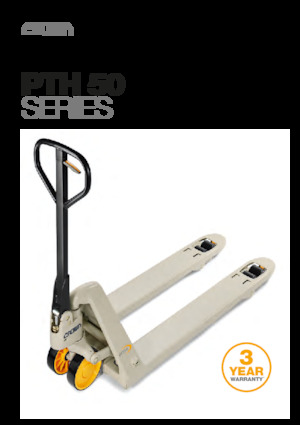 Transpaleta elec. de conductor acompañante Crown PTH 50