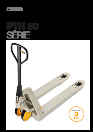 Transpaleta elec. de conductor acompañante Crown PTH 50