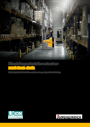 Apiladores de palets con plataforma elevadora Jungheinrich ERC 214i