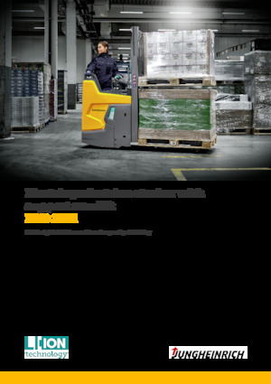 Apiladores de palets con plataforma elevadora Jungheinrich ERD 220i