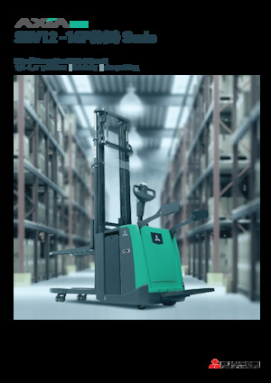 Apiladores de palets con plataforma elevadora Mitsubishi SBV16P(I)