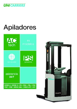 Apiladores de palets con asiento UniCarriers Ergo XML