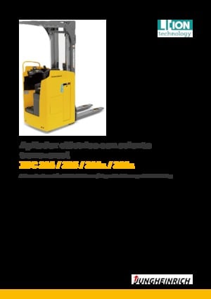 Apiladores de palets con asiento Jungheinrich ESC 214