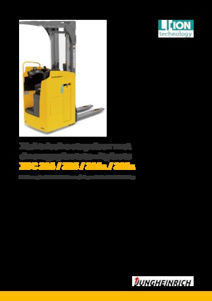 Apiladores de palets con asiento Jungheinrich ESC 214