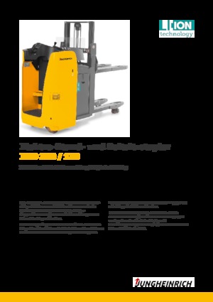 Apiladores de palets con asiento Jungheinrich ESD 220