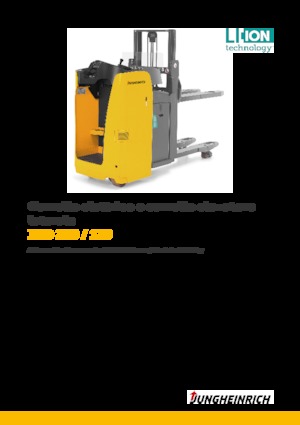 Apiladores de palets con asiento Jungheinrich ESD 220
