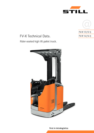 Apiladores de palets con asiento Still FV-Xi 16