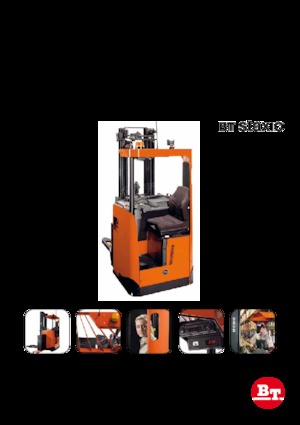 Apiladores de palets con asiento BT Staxio SRE 135 
