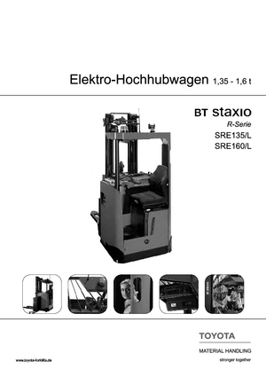 Apiladores de palets con asiento BT Staxio SRE 135 