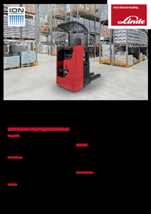Apiladores de palets con asiento Linde D12RW 