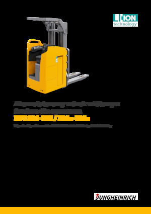 Apiladores de palets con asiento Jungheinrich ESC 214