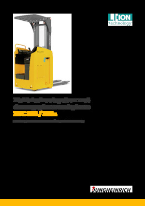 Apiladores de palets con asiento Jungheinrich ESC 316z