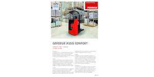 Apiladores de palets con asiento Linde L16RW