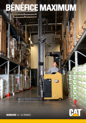 Apiladores de palets con asiento Caterpillar NSS20N2S