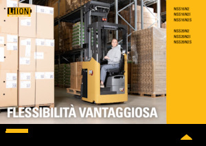 Apiladores de palets con asiento Caterpillar NSS20N2S