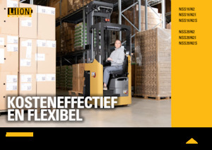 Apiladores de palets con asiento Caterpillar NSS20N2S