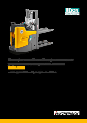 Apiladores de palets con plataforma elevadora Jungheinrich ERD 220i