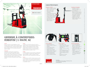 Apiladores de palets con plataforma elevadora Linde L-MATIC AC