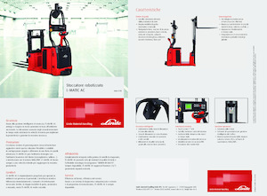 Apiladores de palets con plataforma elevadora Linde L-MATIC AC