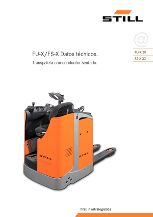 Transpaletas con asiento Still FU-X 20