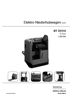 Transpaletas con asiento BT LRE 200 