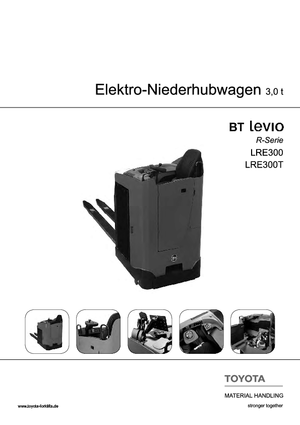 Transpaletas con asiento BT LRE 300 