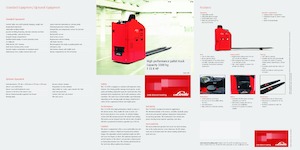 Transpaletas con asiento Linde T33R-HP