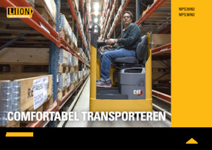 Transpaletas con asiento Caterpillar NPS20N2