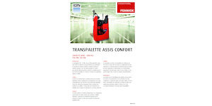 Transpaletas con asiento Linde T20RW
