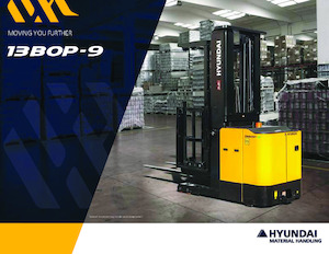 Transpaletas con plataforma elevadora Hyundai 13 BOP-9