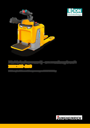 Transpaletas con plataforma elevadora Jungheinrich ERE 230