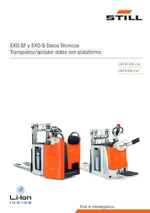 Apiladores de pie Still EXD-SF 20