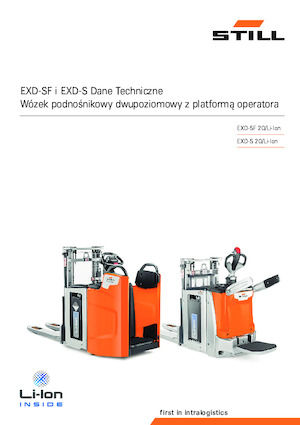 Apiladores de pie Still EXD-SF 20