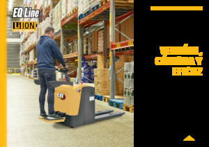 Transpaletas con plataforma elevadora Caterpillar NPV20QL