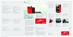 Transpaletas con plataforma elevadora Linde T25SP 