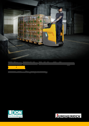 Transpaletas con plataforma elevadora Jungheinrich ERE 225i