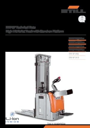 Apiladores de pie Still EXV-SF 20