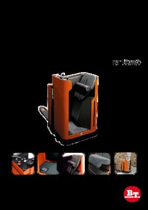 Transpaletas con plataforma elevadora BT LSE 200 