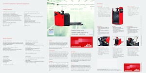 Transpaletas con plataforma elevadora Linde T25SP ION