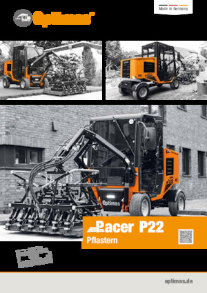 Pavimentadoras Optimas Pacer P 22