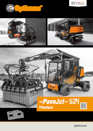 Pavimentadoras Optimas PaveJet  S 24