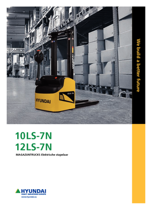 Apiladores de pie Hyundai 12 LS 7 N