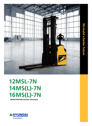 Apiladores de pie Hyundai 16 MS 7 N