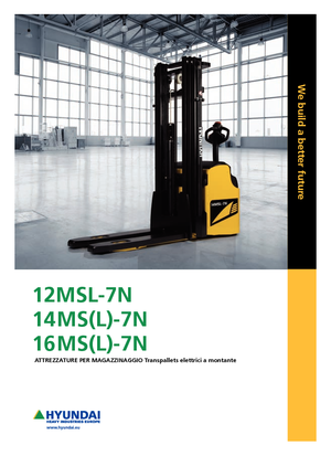 Apiladores de pie Hyundai 16 MS 7 N